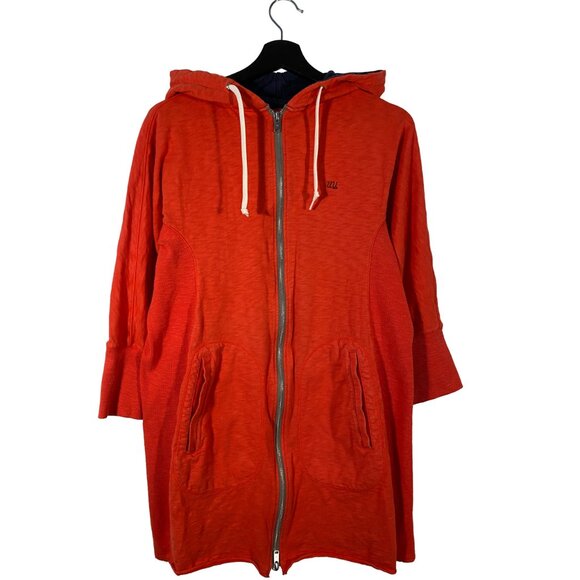 Uniqlo x Undercover Slim Long Half sleeve zip hoodie mens size large - Picture 1 of 8